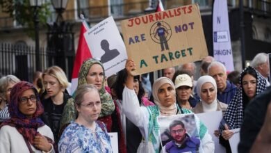 صورة توضيحية - لجنة الحريات في نقابة الصحفيين الفلسطينيين الإصابات الدامية للإعلاميين سياسة إبادة وليس تحييد