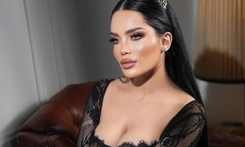 حساب شيماء الراسي الموثق على إنستغرام يضم نحو 1.1 مليون متابع
