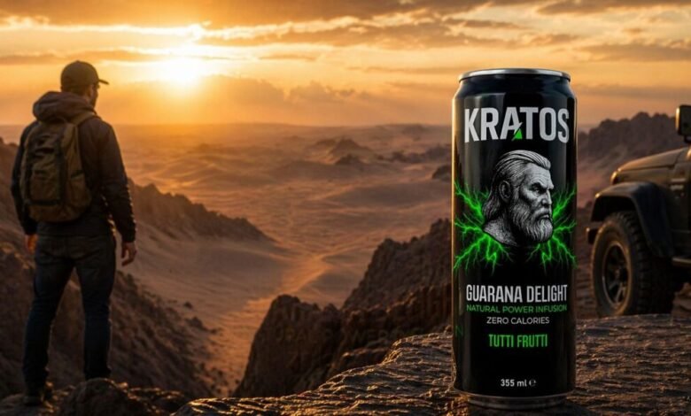 KRATOS & Co البرتغالية تُطلق كراتوس في المملكة السعودية مشروب الطاقة الذي لا يشبه أي مشروب آخر