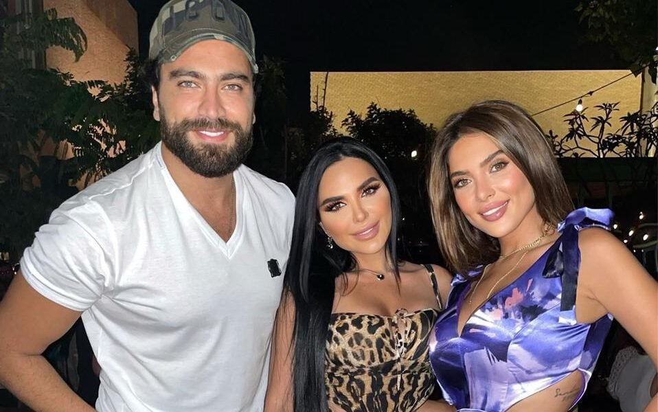 العارضة ميرا / Mira تثير ضجة بعد نشرها مع الممثل معتصم النهار وزوجته