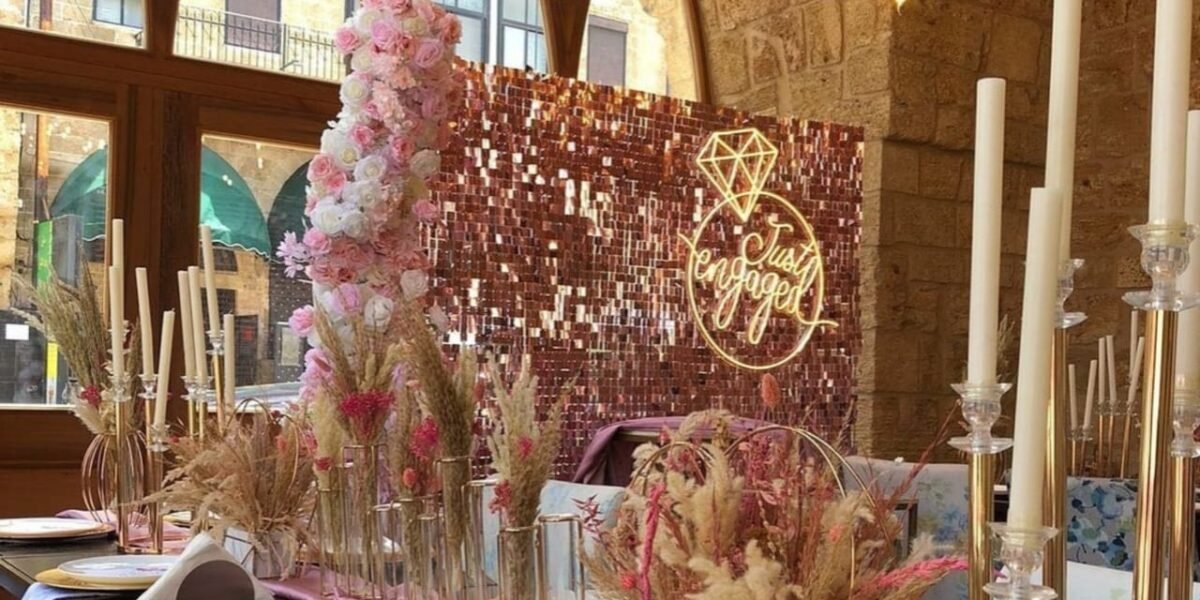 شركة Bubbles and Pearls Events تقدّم خدمات شاملة في مجال تنظيم المناسبات وحفلات الزفاف