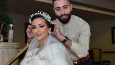 علاء خضرا مزين الشعر يدفعه طموحه نحو النجاح