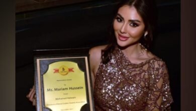 مريم حسين مكرمةً من الشاعر الكبير نزار فرنسيس